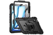 Tabletti - Kannet & Suojakotelot - Tech-Protect  Solid360 Case for iPad Air 11" (2024/2025/2026) - Black - 5906302308736