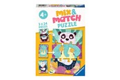 Palapelit - Ravensburger - Funny Animals Mix & Match - 10105137