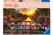 Palapelit - Ravensburger Sunset in Amsterdam 200p Ad - 9+ - 12001733