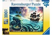 Palapelit - Ravensburger Pirate Treasure 100p - 6+ - 12004263
