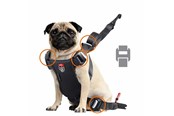 Koirat - Zolux Travel Safe Isofix Car Safety Harness Red Medium 14-26kg - 3336024621233