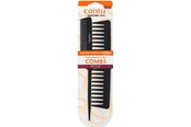 Hiustenhoito - Cantu Styling Hair Plastic Comb 2 pcs. - Black - 817513018947