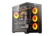 Kotelot - Darkflash C280 Computer Case + 7 Fans - Kotelot - Musta - C280 BLK +7F
