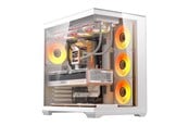 Kotelot - Darkflash C280 Computer Case + 7 Fans - Kotelot - Valkoinen - C280 WHT +7F