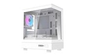 Kotelot - Darkflash DB330M Computer Case + 3 Fans - Kotelot - Valkoinen - DB330M White +3F