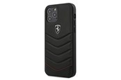 Puhelin - Kannet ja kotelot - Ferrari Off Track Quilted Case for iPhone 12 Pro Max - Black - 3700740479490