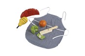 Puulelut - Primi Passi - Wooden Cutting Fruit Set with Apron - PP1005