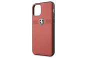 Puhelin - Kannet ja kotelot - Ferrari Off Track Leather Case for iPhone 11 Pro - Red - 3700740458792