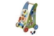 Vauva- ja taaperolelut - Primi Passi - Wooden Walker with Activity Garage - PP1048