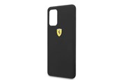 Puhelin - Kannet ja kotelot - Ferrari Silicone Case for Samsung Galaxy S20+ - Black - 3700740473368