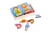 Palapelit - Playwood Dress up puzzle Boy and Girl Puu - RS235A