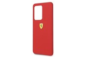 Puhelin - Kannet ja kotelot - Ferrari Silicone Case for Samsung Galaxy S20 Ultra - Red - 3700740473344
