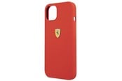 Puhelin - Kannet ja kotelot - Ferrari Silicone Case for iPhone 13 mini - Red - 3666339026875