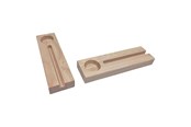 Puulelut - Playwood Wooden Tile Holder with Tealight Holder - SL208BR