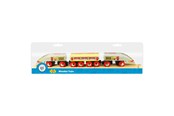 Puulelut - Bigjigs Wooden High Speed Train incl. Rails - BJT420