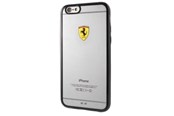 Puhelin - Kannet ja kotelot - Ferrari Racing Shield Case for Samsung Galaxy S7 - Transparent Black - 3700740377581