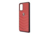 Puhelin - Kannet ja kotelot - Ferrari Heritage Quilted Case for Samsung Galaxy S20+ - Red - 3700740473696