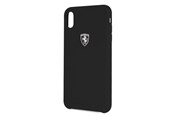 Puhelin - Kannet ja kotelot - Ferrari Silicone Off Track Case for iPhone Xs Max - Black - 3700740439265