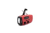 DAB, Verkko- & Kelloradiot - DENVER SCR-2007 - Emergency Radio - Solar - Dynamo - 2000 mAh Powerbank - FM - FM - Mono - Punainen - SCR-2007