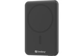 Powerbank - Sandberg SemiSolidState Magnet Powerbank 5000 Powerbank - musta - 5000 mAh - 421-50