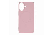 Puhelin - Kannet ja kotelot - Hurtel Liquid Silicone Case MagSafe for iPhone 16 Plus - Light Pink - 5907769363405