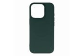 Puhelin - Kannet ja kotelot - Hurtel Liquid Silicone Case MagSafe for iPhone 16 Pro - Dark Green - 5907769363436