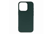 Puhelin - Kannet ja kotelot - Hurtel Liquid Silicone Case MagSafe for iPhone 16 Pro Max - Dark Green - 5907769363443