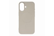 Puhelin - Kannet ja kotelot - Hurtel Liquid Silicone Case MagSafe for iPhone 16 - Beige - 5907769363450