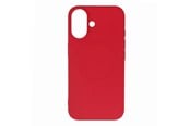 Puhelin - Kannet ja kotelot - Hurtel Liquid Silicone Case MagSafe for iPhone 16 - Red - 5907769363481