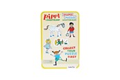 Pienet lahjat lapsille - Astrid Lindgren Game Pippi Longstocking - Puzzle Game in Tin Box (EN) - 8593