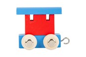 Puulelut - Small Foot - Wooden Letter Train Wagon Red/Blue - Pack of 12 - 10348-display12