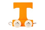 Puulelut - Small Foot - Wooden Letter Train Orange - T - 12 pieces - 10370-display12