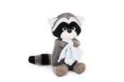 Pehmolelu - Orange Toys Soft toy Denny the Raccoon with towel (18cm) - OS616/15
