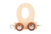 Puulelut - Small Foot - Wooden Letter Train - O - 12 pieces - 7474-display12