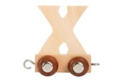 Puulelut - Small Foot - Wooden Letter Train - X - 12 pieces - 7483-display12