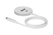 Puhelin - Adapterit & Laturit - Club 3D CAC-3026 wireless charging pad - Qi2 Qi cerfified MagSafe compatible magnetic - 25 Watt - CAC-3026