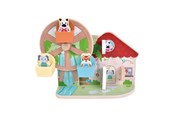 Vauva- ja taaperolelut - Small Foot - Wooden Ferris Wheel FSC Jungle Friends - 12764