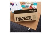 Mustepatruunat, värikasetit ja lisävarusteet - Brother TN625XXLY - high capacity - yellow - original - toner cartridge - TN625XXLY