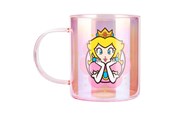 Fanituotteet - Paladone - Super Mario - Princess Peach Iridescent Glass - Mukit - PP16250NN
