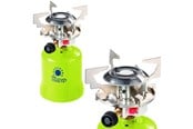 Retkeily - Meva  Stove for Punctured Gas Cartridges FOCUS piezo Igniter 1.4kW - 8022684000123