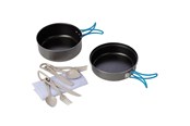 Retkeily - Meva Tourist dishes with cutlery SET for 2 people. - 8595051206256