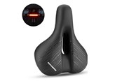 Pyörätarvikkeet - Rockbros 38218916002 MTB bicycle saddle + lamp - black - Rockbros-38218916002