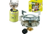 Grillit ja tarvikkeet - Meva Gas Tourist Stove for Gas Cartridges with 7/16" ATOS 1.8kW Thread - 8427921002104
