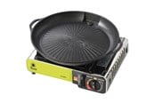 Grillit ja tarvikkeet - Meva Grill grate and grill pan for a gas camping stove - 8590584575367