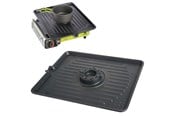 Grillit ja tarvikkeet - Meva Grill grate for gas tourist stove with burner function CAST IRON - 8590584575350
