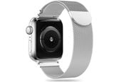 Smartwatch - Lisävarusteet - Tech-Protect MilaneseBand Strap for Apple Watch 4 / 5 / 6 / 7 / 8 / 9 / SE (38/40/41 mm) - Silver - 5906735412918
