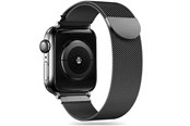 Smartwatch - Lisävarusteet - Tech-Protect MilaneseBand Strap for Apple Watch 4 / 5 / 6 / 7 / 8 / 9 / SE / Ultra 1 / 2 (42 / 44 / 45 / 49 mm) - Black - 5906735412697