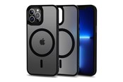 Puhelin - Kannet ja kotelot - Tech-Protect MagMat MagSafe Case for iPhone 12 / 12 Pro - Matte Black - 6216990211553