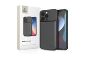 Powerbank - Tech-Protect PowerCase for iPhone 13 / 13 Pro with 4800mAh Power Bank - Black Powerbank - musta - 4800 mAh - 9589046917820