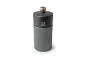 Keittiötarvikkeet - Peugeot Line Salt Mill in Aluminium and Wood Carbon 12cm - 3993600